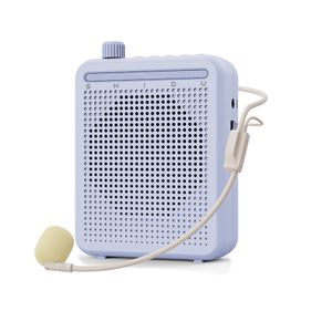 SHIDU M801 Portable 10W Loud Sound Waistband PA Speaker Bluetooth Voice Amplifier for Teachers With Wired Headset Microphone