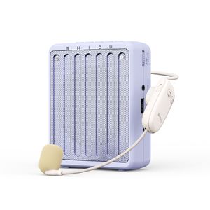 SHIDU M200 10W Waistband PA Speaker Mini Bluetooth Wireless Microphone Portable Voice Amplifier for Teacher Coach Speech