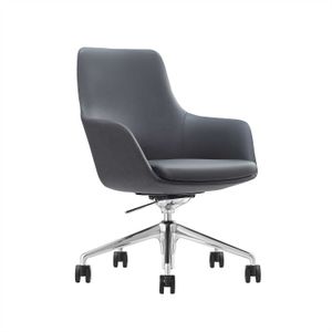 DEYOU 2024 New Style Middle Back PU Office Chair DU-2401M