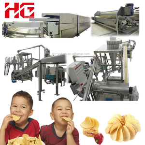 High - Capacity 250KG/500KG/H Fully Automatic Commercial Banana & Plantain Chips and Composite Chips Making Machine