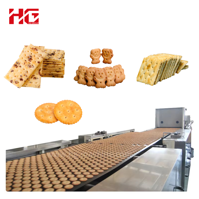 Direct Sales Factory Price New Trend Cookie Making Machine Automatic Biscuit Baking Soft and Hard Biscuit Making Machine