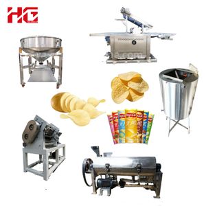 Fresh Potato Chips Baking Equipment Automatic Full Production Line Wholesale Crispy