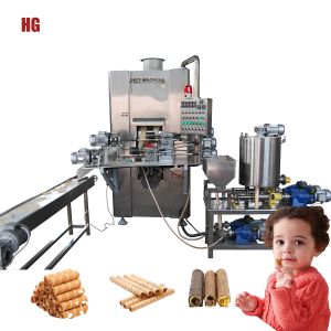 HG  Chocolate Filled Complete Equipment for the Production of Wafer Rolls