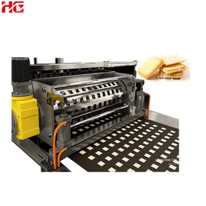Automatic White Lover Cookie Machine/Layer Biscuit Baking Equipment Manufacturing Machines for Small Business Ideas HG Shanghai