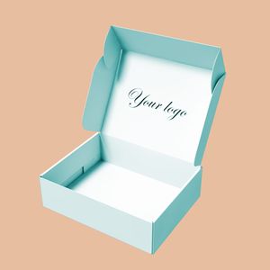 Manufacturer Custom logo Full Color Printed Carton Corrugated Color Cardboard Shipping Box Packaging Mailing Box for Delivery