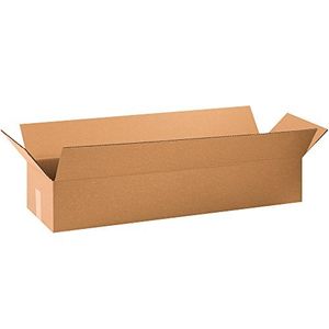 Recyclable Long Corrugated Cardboard Boxes Heavy Duty Shipping Moving Cartons Strong Multi-layered Cardboard Packaging Box