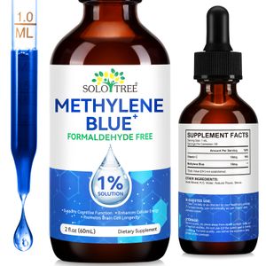 Hot Sale 60ml MY Blue Drops 1% Brain Health Dietary Supplement Private Label Methylen Blue Liquid Drops Supplements for Humans