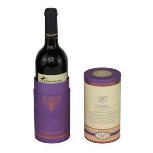 Wholesale Custom Pattern Liquor Brandy Wine Packaging Tube Poster Shipping Mailing Paper Box