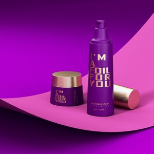 CUSTOM Purple Luxury 30 50 100m PETG Plastic Empty Cosmetic Hair Care Packaging Spray Pump Bottle and Jar