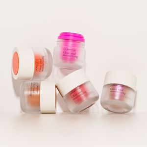 New Design Custom Double Wall Glass Replaceable Inner 50g Luxury Cosmetic Cream Jar for Skin Care