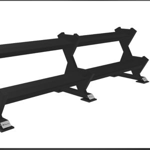 Custom Logo 10 Pairs Power Rack Steel Dumbbell  Storage Safety Training