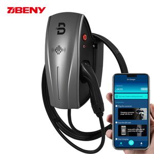 BENY Type2 GB/T 32A 22KW Home AC Electric Vehicle Charger 3-Phase Fast Charging Wallbox Car Charger for Electric Cars