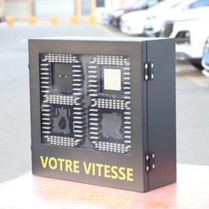 2 Digits Driver Feedback Signs YOUR SPEED Signs Solar Highway LED Speed Limit Radar Digital Traffic Sign