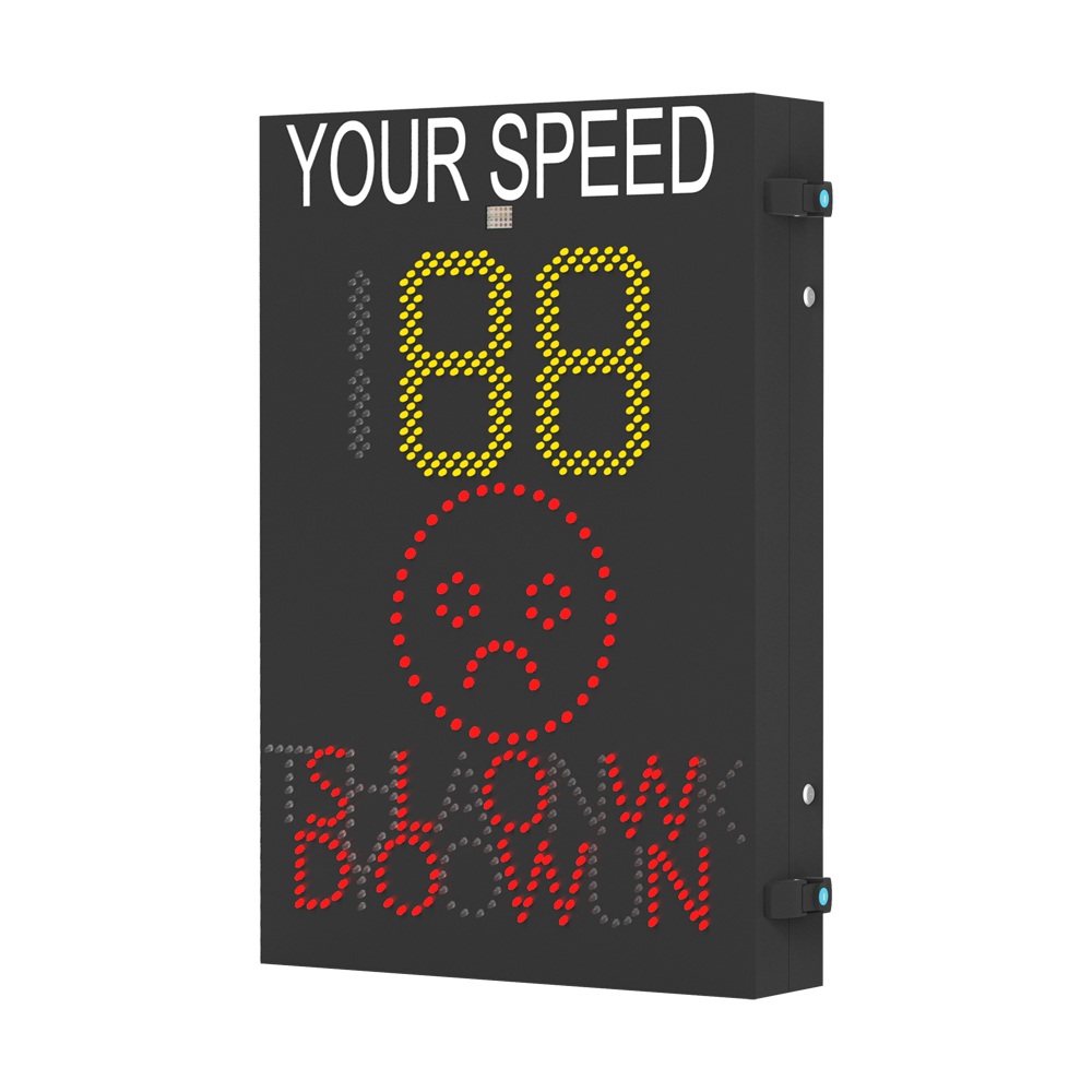 Radar Speed Screen Optional Solar Panels LED radar Speed Limit 3 Digital Sign Road Safety Traffic Signs 110-230V DC 12V