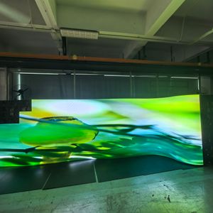 Curved Led Wall Led Flexible Screen Led Pantalla Flexible Curved Led Display