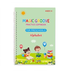 Wholesale Students Groove Copy the Word Book Children's Pen Control Training Book Fun Study Book Printing