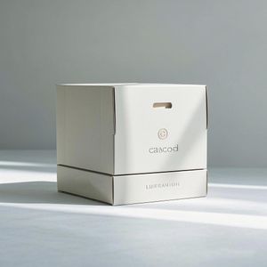 Custom Luxury Rigid Paper Candle Jar Packaging Box Wholesale Empty 2 Piece Box with Insert Base & Lid Scented Candle Box