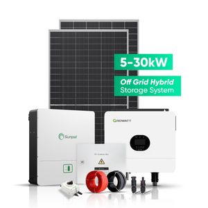 Sunpal Solar Panel Hybrid Power System Complete 8Kw 15Kw 25Kw Solar Energy Storage System Residential With Photovoltaic Panels