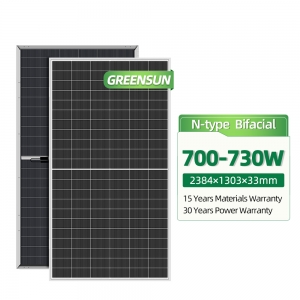 TopCon Solar Panels 700W 710W 720W 730W 750W 800W Bifacial PV Module 730W Price