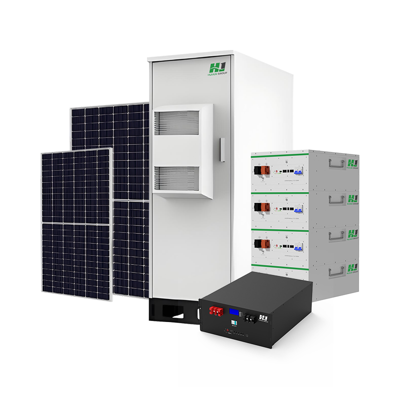 Complete Set Solar Energy System 40KWh 60KWh 80KWh Lithium Batteries Storage Wind and Solar Hybrid Energy Systems