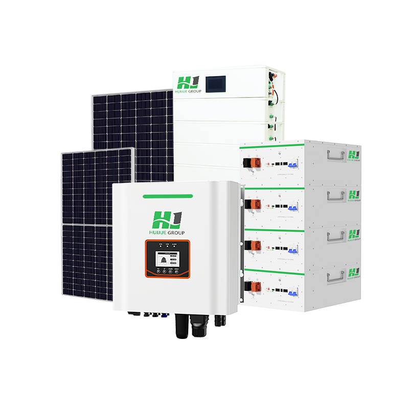 Hybrid System Solar Kit 5Kw 10Kw 12Kw 15Kw 18Kw 20Kw 25Kw 30Kw Off Grid Solar Power Energy System Storage Home Commercial