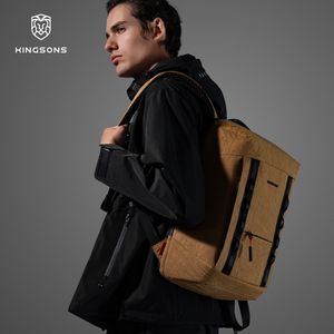 Kingsons Designer Business Backpack for Men 2025 Luxury Foldable Duffle Bag Custom Laptop Backpack
