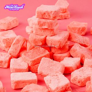 Freeze-Dried Ice Cream Customized Strawberry Flavor Freeze-Dried Candy Package in Bag and Bulk