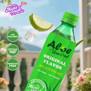 Hupo Brand   500ml  mango Aloe Vera Drink