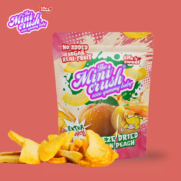 Bulk Wholesale Freeze Dried Yellow Peach Nutritious Dry Fruits Organic Freeze Dried Fruit Dried Peach Supplier