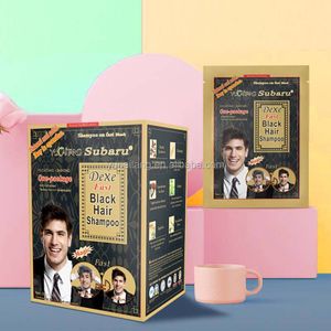 Dexe Subaru OEM ODM Wholesale Black Hair Products Safe Subaru Hair Color Dye and Shampoo Cream Form As Seen on TV