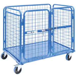 Heavy Duty Material Handling Equipment Part Cage Trolley