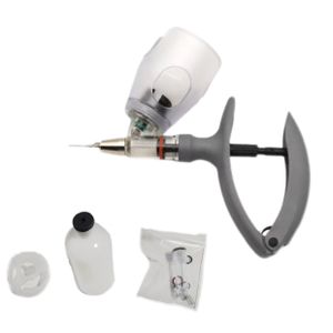 Livestock Continuous Syringe Pump with Automatic Veterinary Syringe Needle Insertion for Bottles