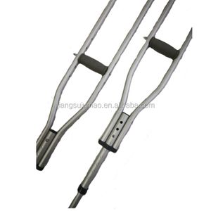 Factory Directly Used Disabled Medical Aluminum Walking Crutches for Elderly