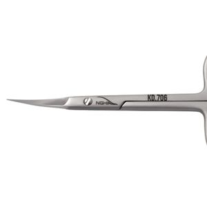 KD.706 Stainless Steel Sharp Manicure Set with Cuticle Scissors Lady Beauty Tool Vietnam Nghia Nippers Nail Clippers