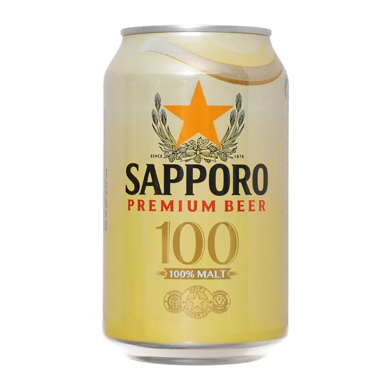 High Quality Sapporo Beer 100 330ml Export From Vietnam Best Food & Beverage Product