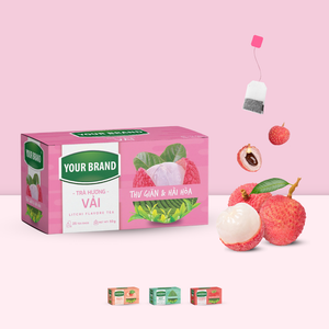 Factory Price For Wholesale Tea Bag Natural Herbs Diet Tea With Logo Tags Lychee Fruit Tea Bag in Sachets