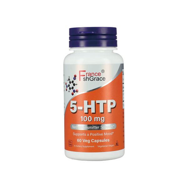 Best 5-HTP Supplement 100 mg for Support a Positive Mood 60 Veg Capsules