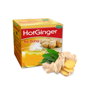Factory Supply Ginger Powdered Drink Flavored Instant Black Tea Extract Powder Plastic Bags Ginger Tea Sachet