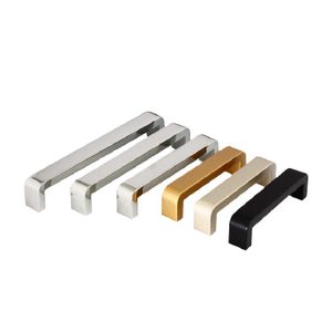 Stainless Steel T-Bar Cabinet Pull Handles for Outdoor Villa Furniture-Hollow Solid Drawers Dresser Exterior Living Room
