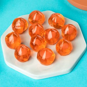 Amos 4D Filled Juice Peach 3D Shape Halal Fruit Sweet Gummy Candy