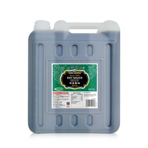 OEM Factory Wholesale 8 L Soy Sauce in Bottle Less Salt Dark Soy Sauce in Bulk