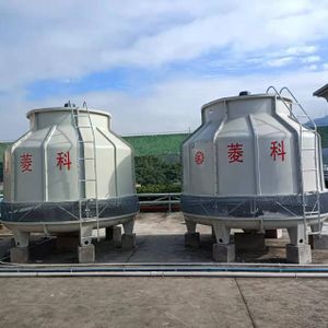Package Type Cooling Tower Fiberglass Reinforced Plastic Fiber Water Chiller Cooler 15ton 70ton 300t with Spare Parts PVC Fills
