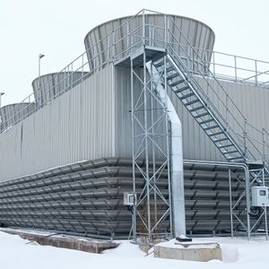 Industrial Counter Flow Square Open Cooling Tower Motor FRP Square Industrial Cooling Tower for Data Center Glycol Crypto