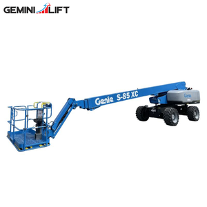 High Quality S-85 XC 27.91m Boom Lift Genie Telescoping 454kg New and Used Construction Lifter for Sale