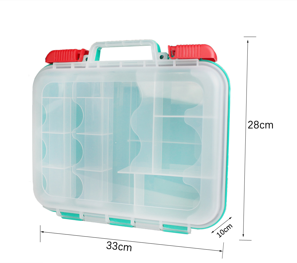 Survival Rescue Plastic Empty First Aid Boxes Wall Mounted PP First Aid Box First Aid Kit Portable