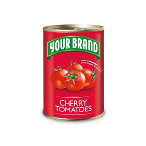 Top Quality 100% Italian Cherry Tomatoes in Easy-open Cans 24x400g Steamed Processing No Added Salt for Export