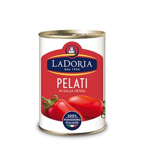 Top Quality 100% Italian La Doria Peeled Tomatoes in Easy-open Cans 24x400g No Added Salt for Export