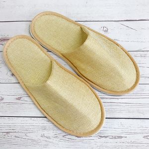 Cheap Closed Toe Guestroom Disposable Spa Hotel Slipper
