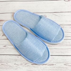 Disposable Hospital Travel Hotel Bathroom SPA Slippers for Guests