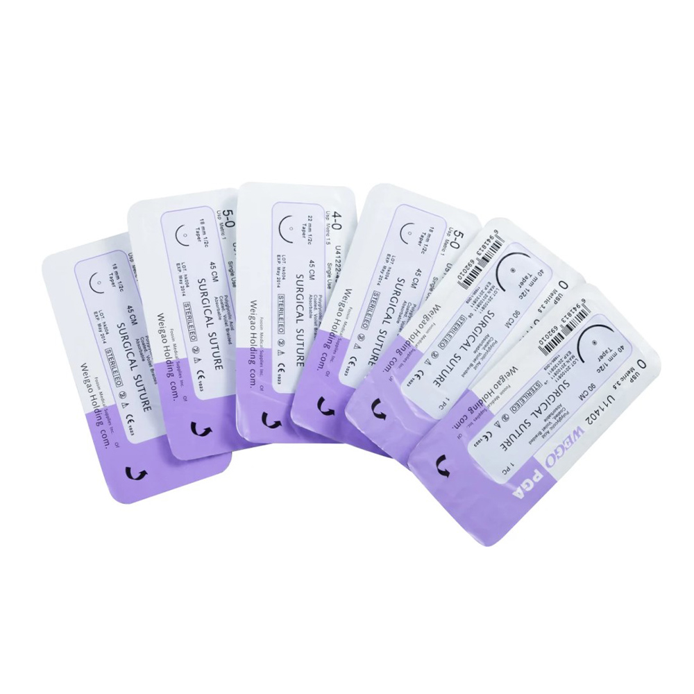 Manufacturer's Medical Sterile Vicryll Surgical Suture Absorbable Accessory for Dog for Hospitals